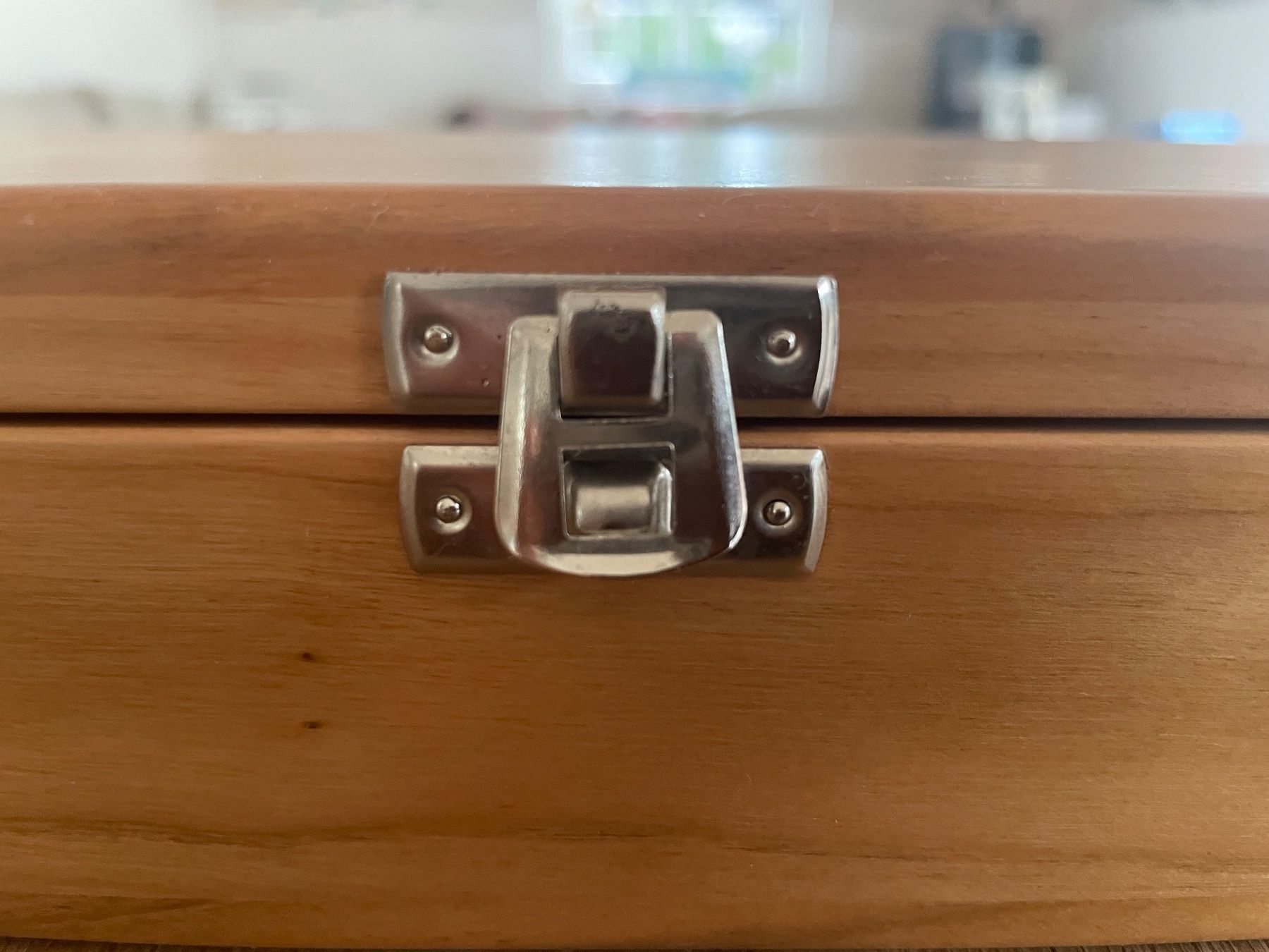 Schmuckkästen: Boîte en bois clair avec intérieur mousse neuve – Neu (gemäss Beschreibung) aus Grandval von Deutes02 3