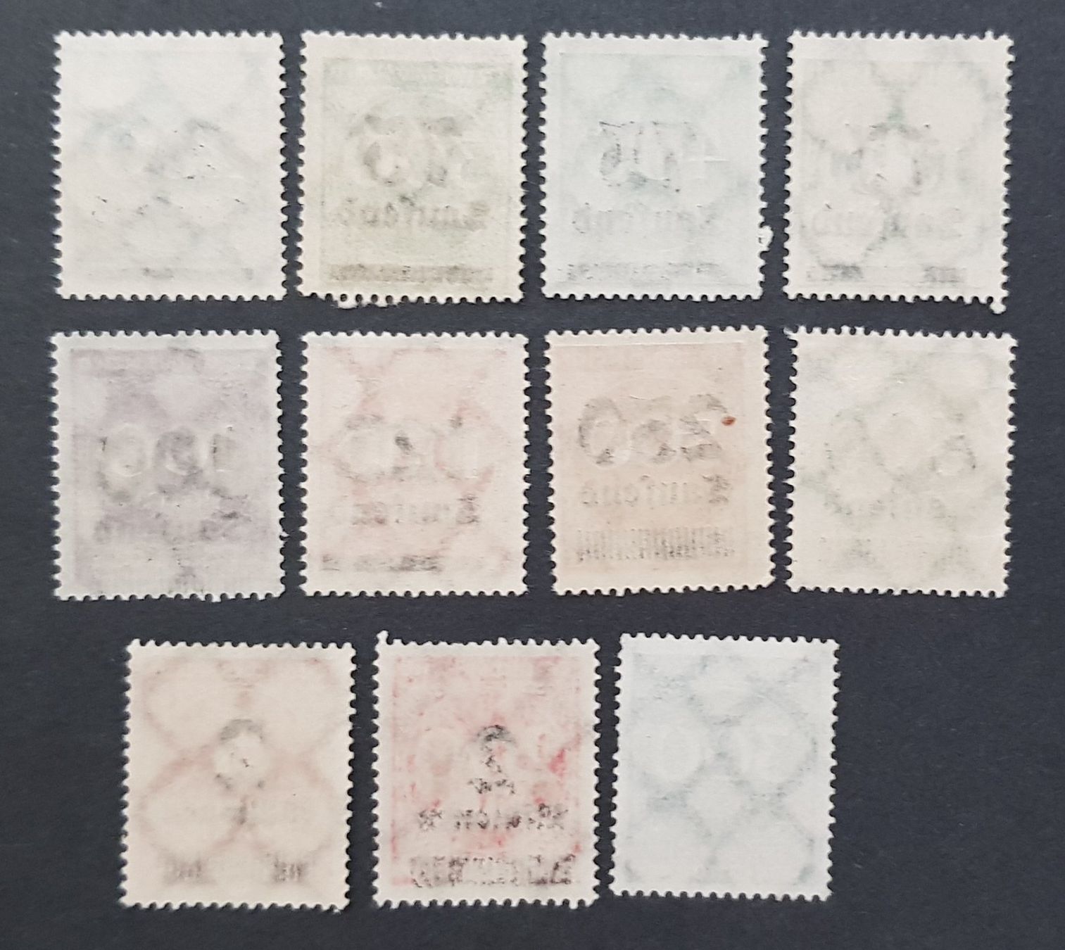Tutti i francobolli: 1923 Deutsches Reich Inflationsmarken – Nuovo (secondo la descrizione) da Winterthur venduto da Saba1972 1