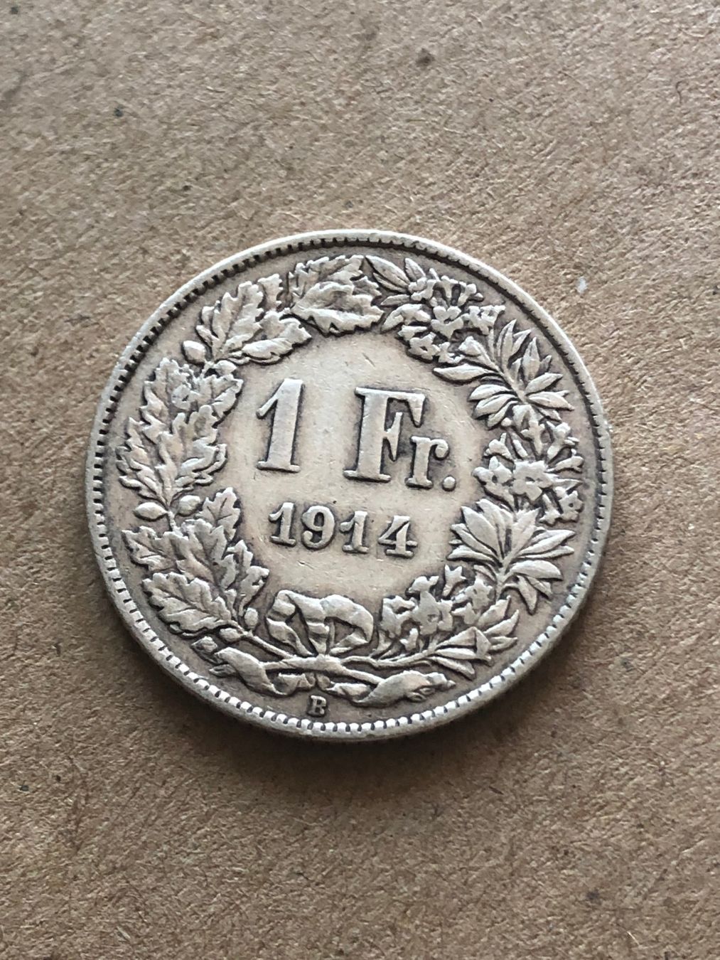 Tutti le monete: 1 Fr. 1914 – Usato da Schötz venduto da Odpa