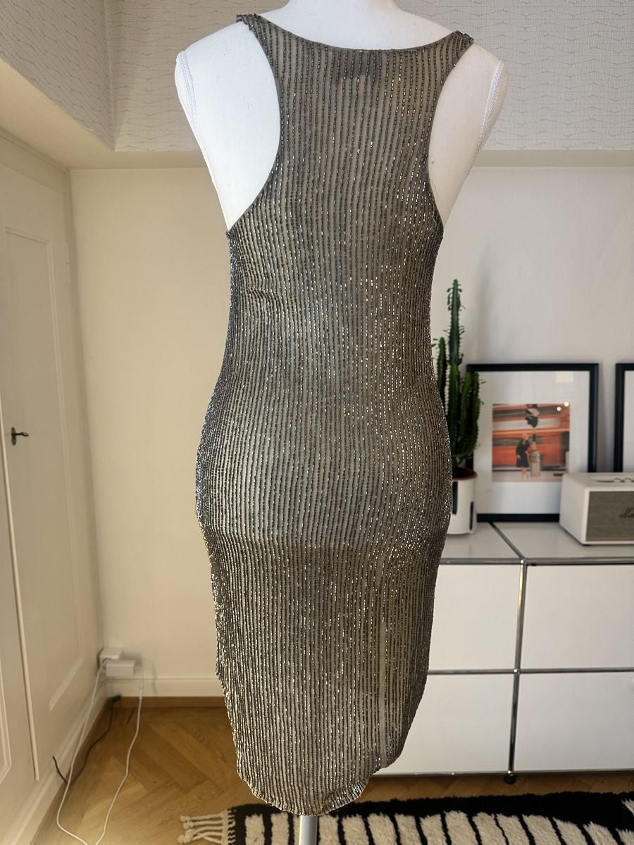 Vestiti: Designerkleid von Sara Berman mit Pailletten – Usato da Zürich venduto da Mona-L 4