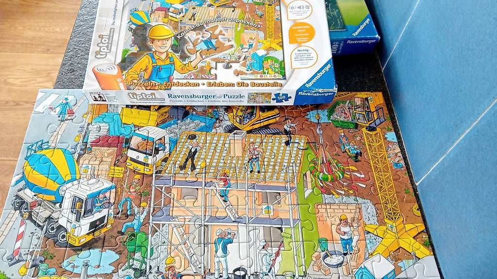 Tiptoi Puzzles: Tiptoi Puzzel Baustelle – Gebraucht aus Rothenthurm von MasseyFerguson1150