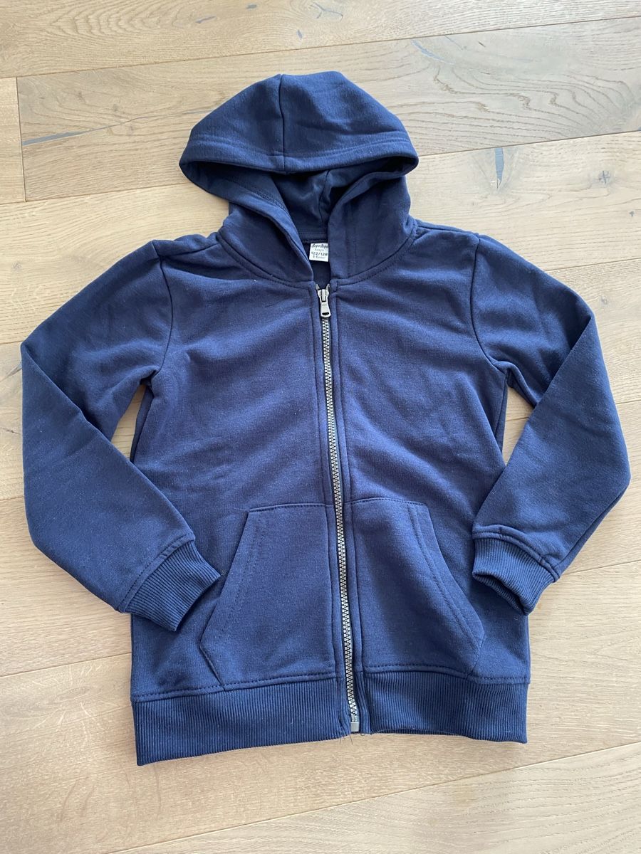Jacken & Mäntel: Dunkelblaue Freizeitjacke, Soprtjacke,  Grösse 122/128 – Gebraucht aus Lachen/SZ von Flower2
