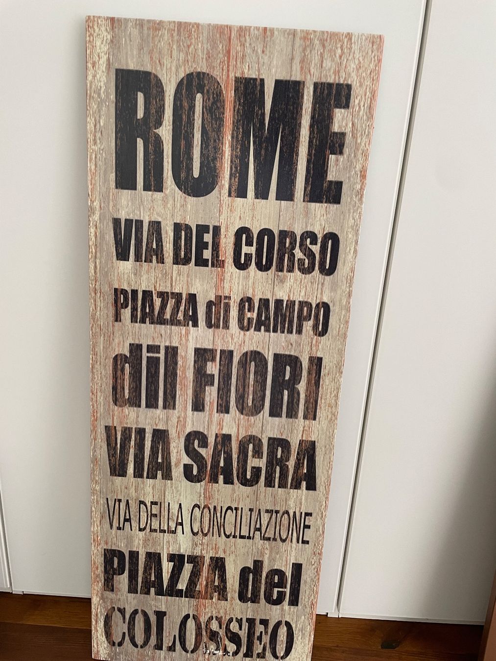 Poster & Bilder: Bild ohne Bilderahmen aus Metall ROME – Neu (gemäss Beschreibung) aus Niederglatt ZH von ctulimp