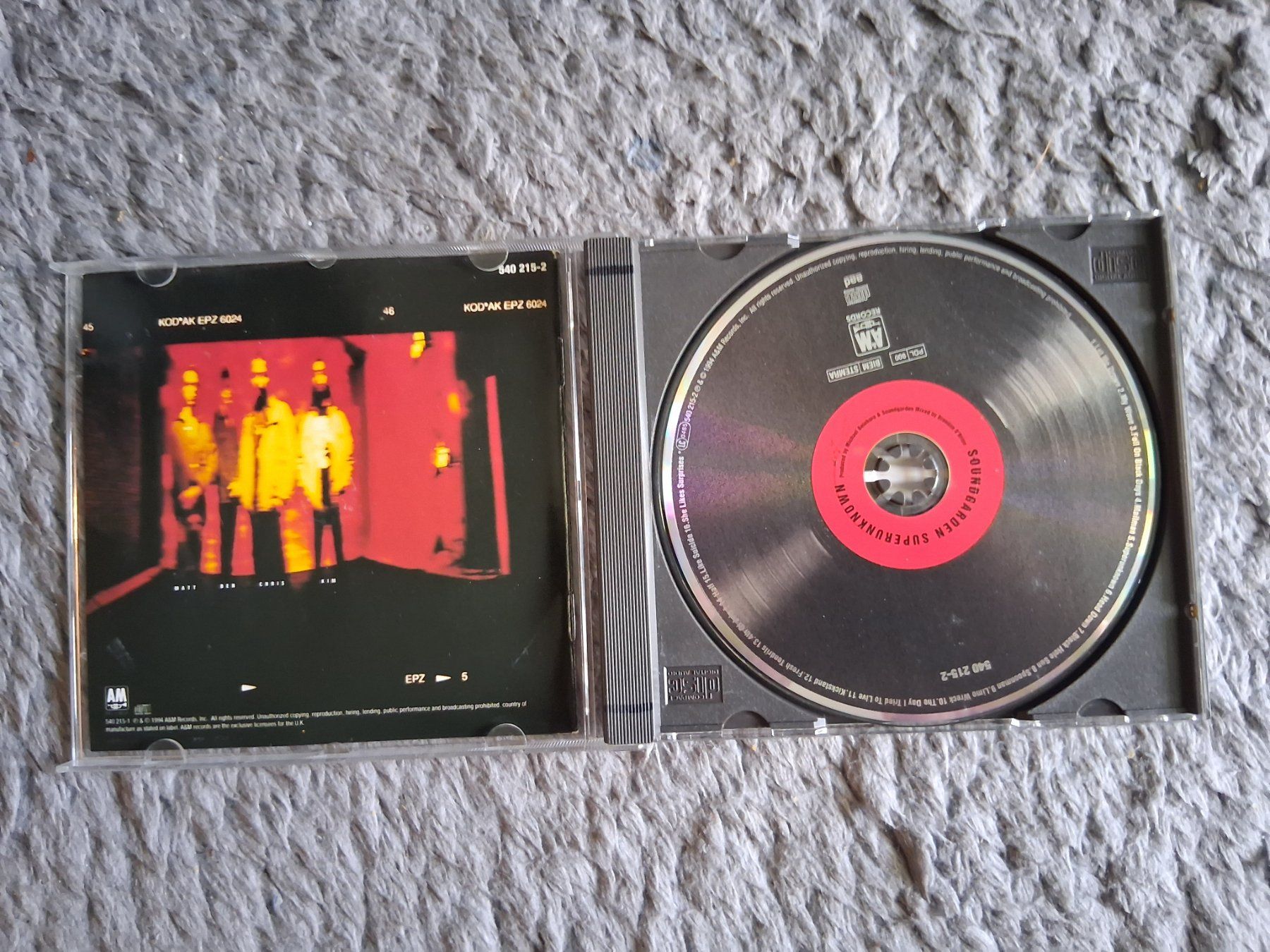 CD: SOUNDGARDEN        SUPERUNKNOWN     CD – Usato da Wetzikon ZH venduto da Ramones01 2