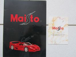 Maisto, Automodell-Katalog von 1994 und 1996