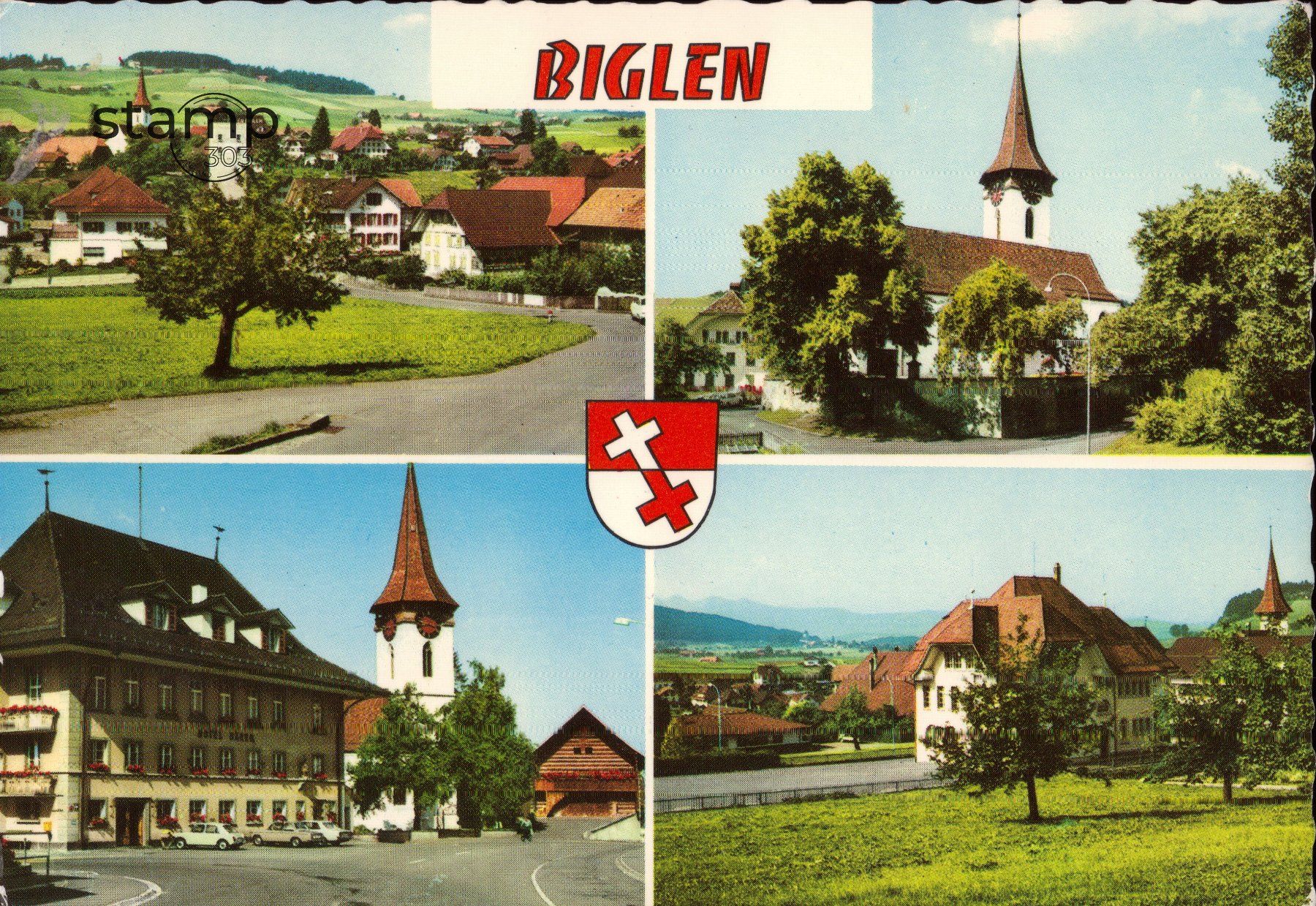 Cartoline postali: AK Biglen – Usato da Eggersriet venduto da stamp303