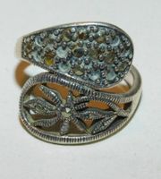 Silber Finger Damenring 925 Silber Ring   Gr 54