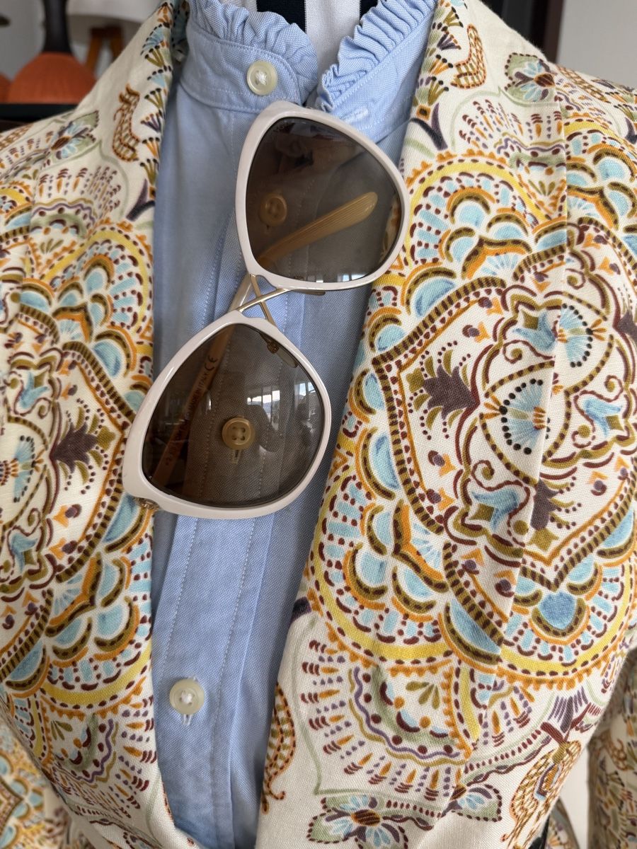 Tom Ford Occhiali & Lenti: Tom Ford Celia Gr.59 Sonnenbrille Creme – Usato da Meggen venduto da Contenance7 2