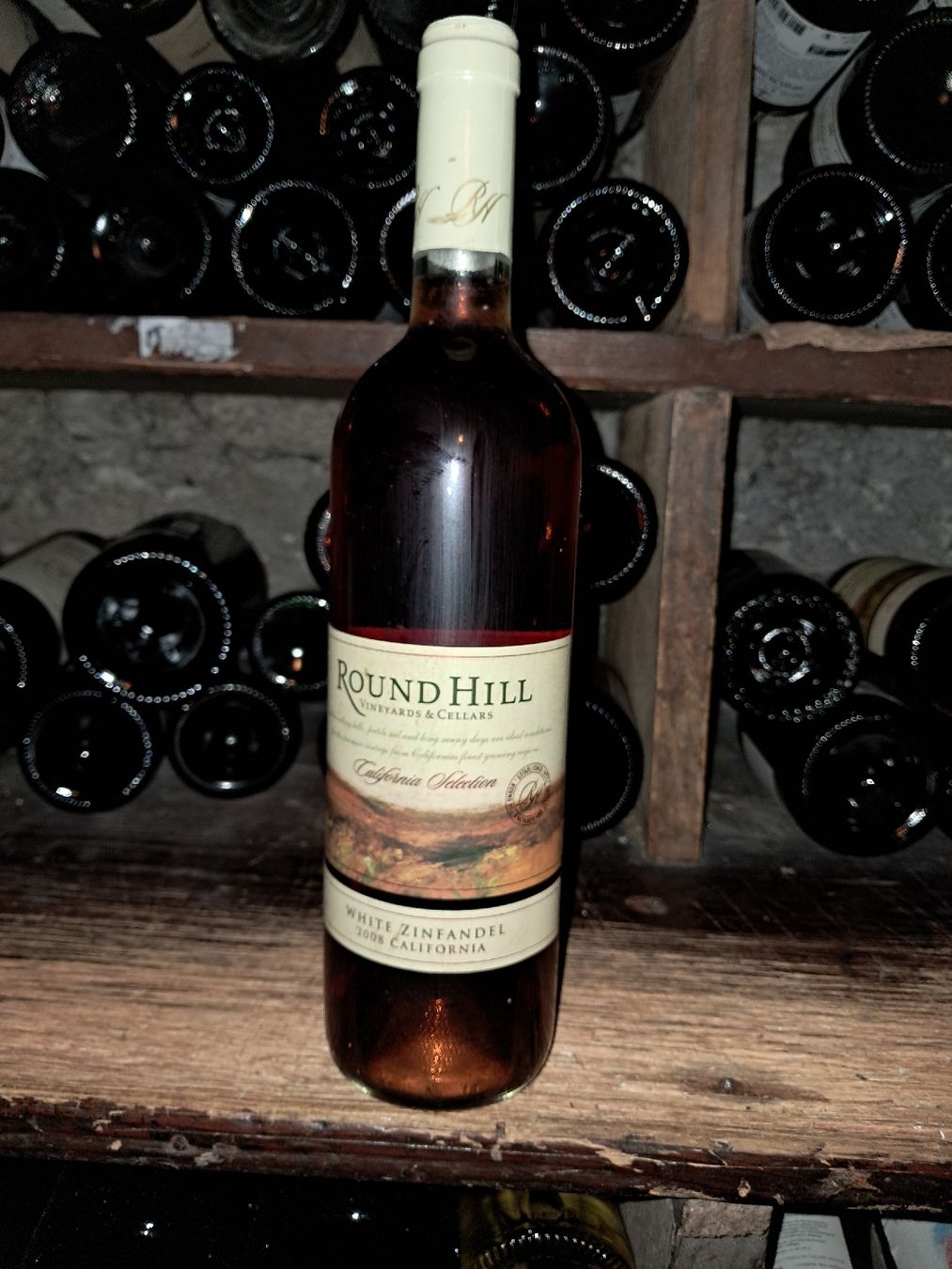 Vino: Round hill selection white zinfandel rosé 2008 – Nuovo e nell'imballaggio originale da Le locle venduto da juliensaran 2