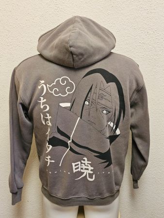 Pull&Bear Naruto Hoodie Grau – Anime Print – Gr. S