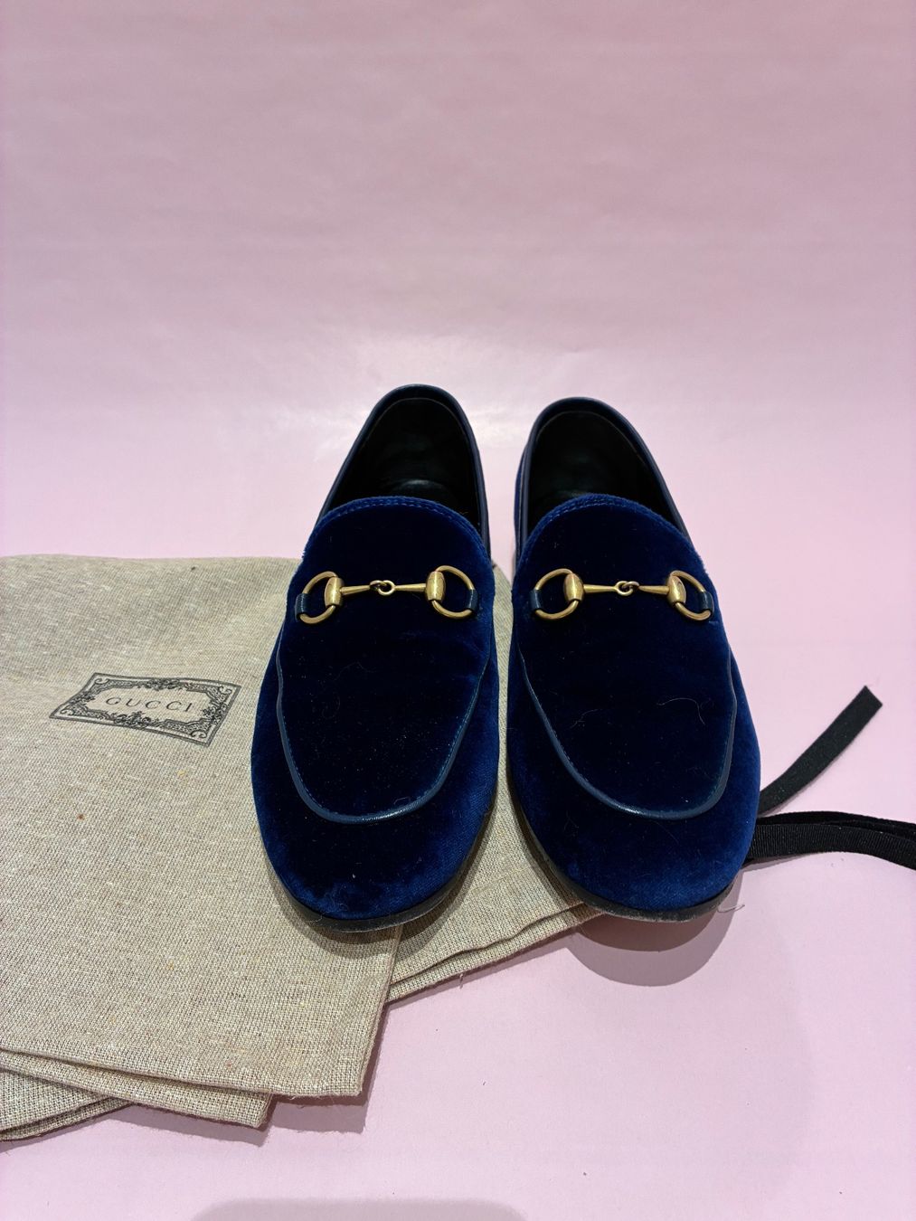 Gucci Scarpe da donna: Gucci loefer 35,5 VELLUTO – Usato da Paradiso venduto da Kayakara 2