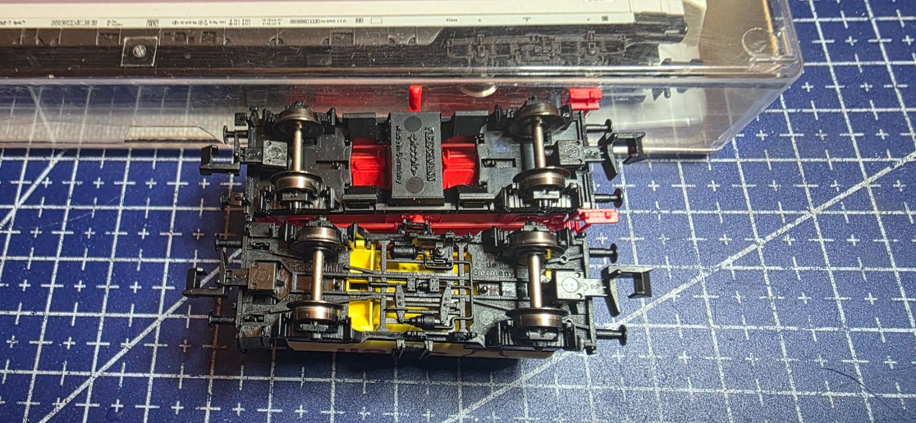 Fleischmann Modellini di ferrovie: Fleischmann güterwagen DB 2 stück spur N – Usato da Hochfelden venduto da Danizh0 3