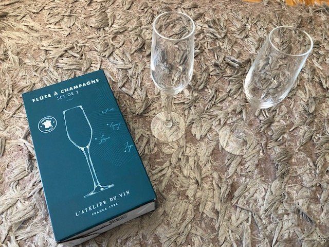 Bicchieri: ATELIER DU VIN FLUTE CHAMPAGNE NEUF – Nuovo e nell'imballaggio originale da Bernex venduto da eunicefitz