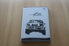 Audi Quattro Pressemappe/CD 25 Jahre Quattro 2/2005