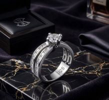 Eleganter Silberring (925) - NEU