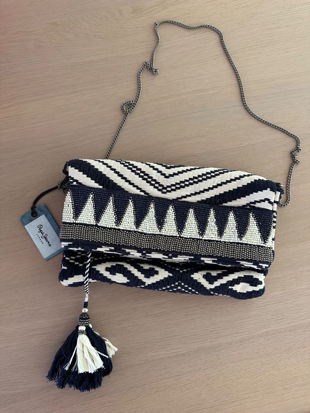 Pepe Jeans Borse da donna: Pepe Jeans Stoff Clutch – Nuovo e nell'imballaggio originale da Zürich venduto da Anniroc016