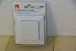 modino UP Druckschalter, Schema 6, weiss