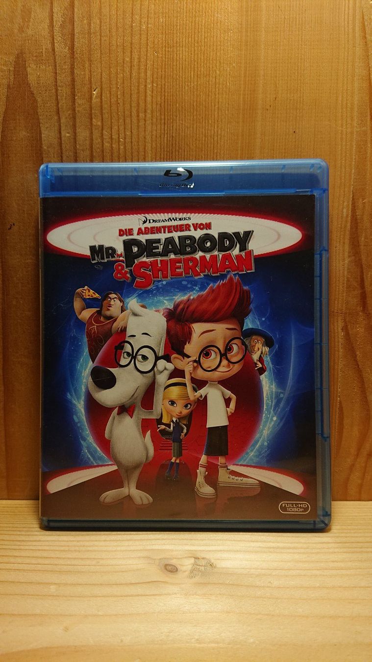 Alle DVDs: DIE ABENTEUER VON MR. PEABODY & SHERMAN Blu-Ray – Gebraucht aus Wilderswil von Exebub