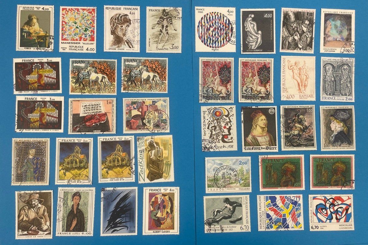 Tutti i francobolli: Frankreich Lot diverse gestempelte Gross Marken – Usato da Sirnach venduto da Melisangi