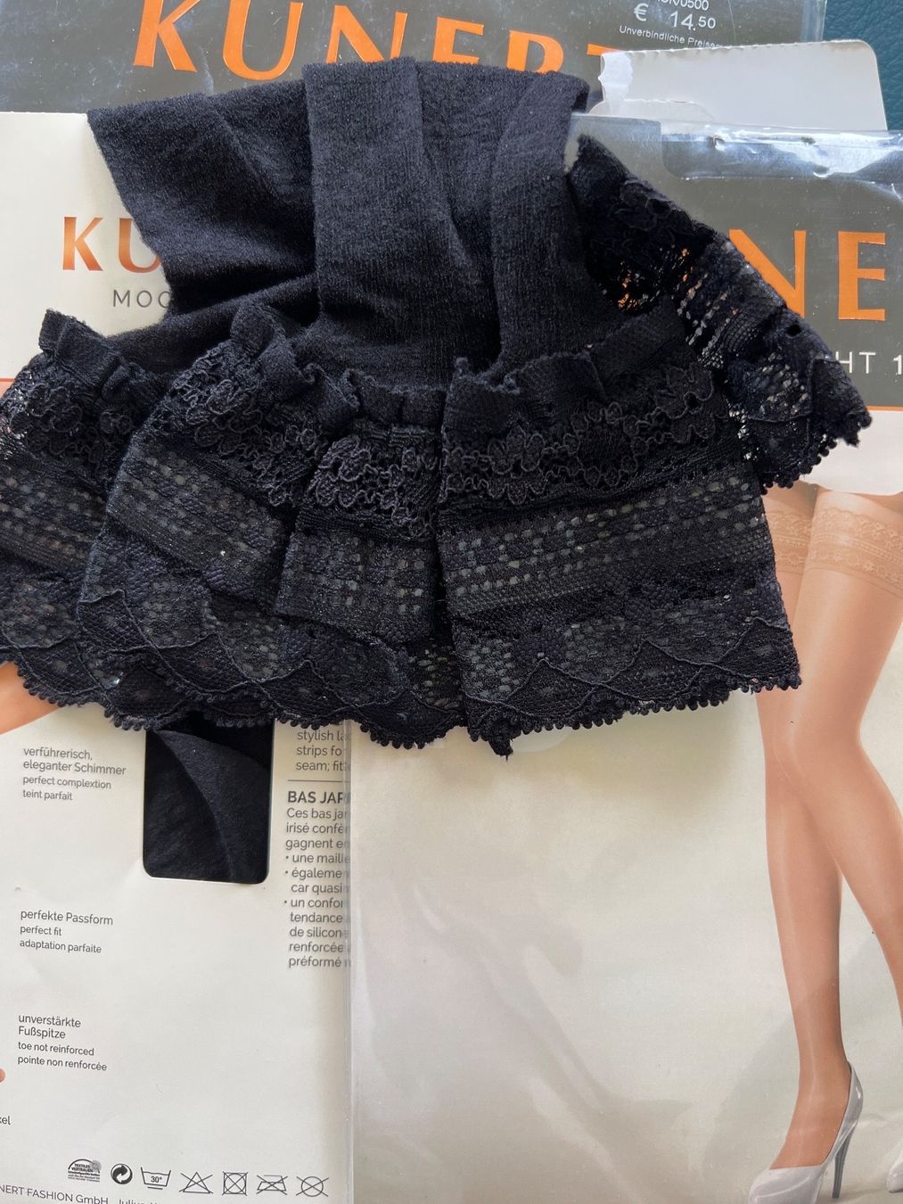 Kunert Strümpfe & Strumpfhosen: Strümpfe KUNERT Moonlight 15 Den Gr. S / 23 Fr – Neu und originalverpackt aus Zumikon von DamenFashionShop 1