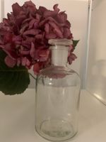 Apothekerflasche weissglas, geschliffener Deckel, 250ml