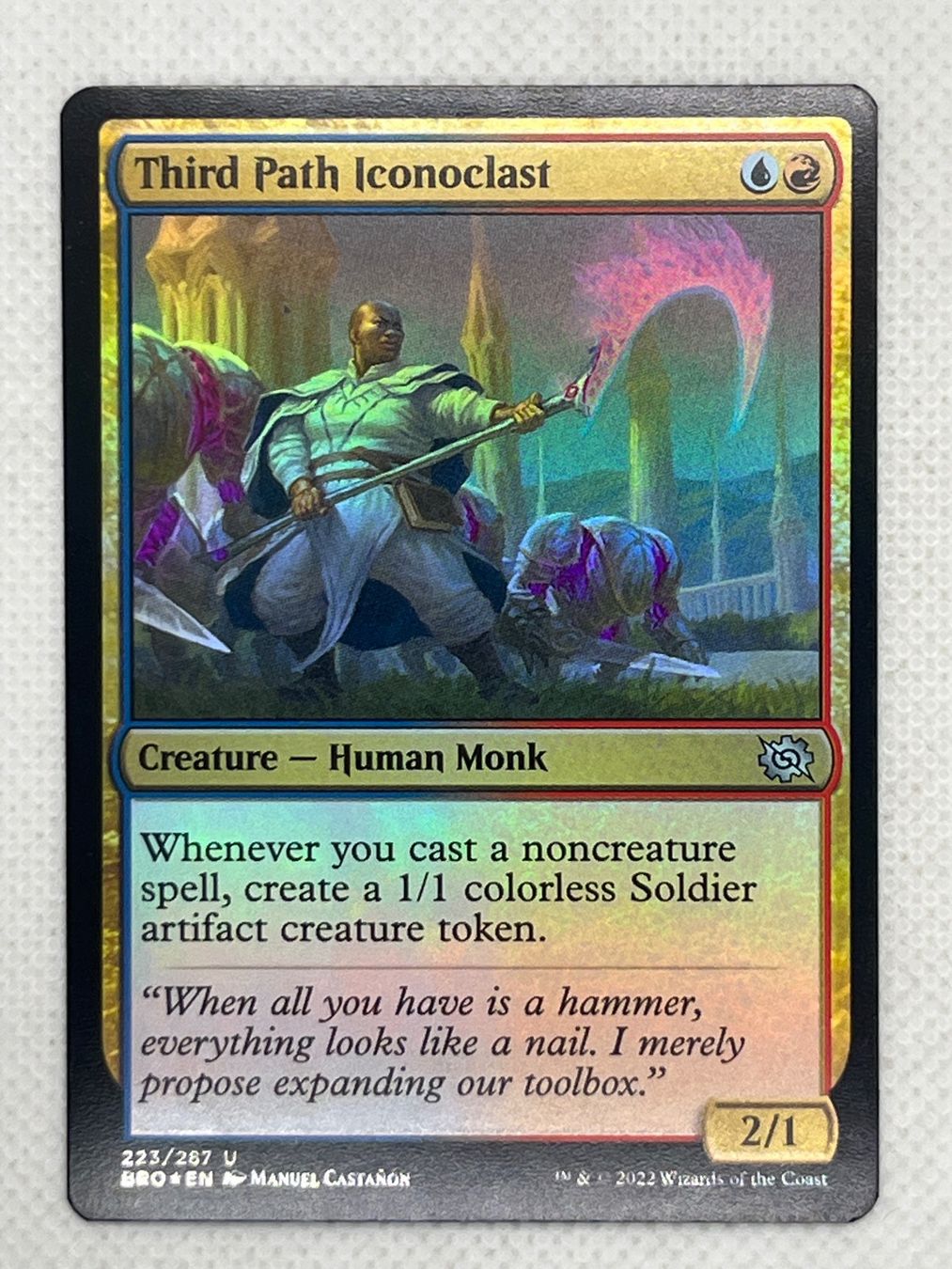Magic The Gathering Carte collezionabili: Magic The Gathering Third Path Iconoclast Foil – Usato da Hinterkappelen venduto da Kim1992