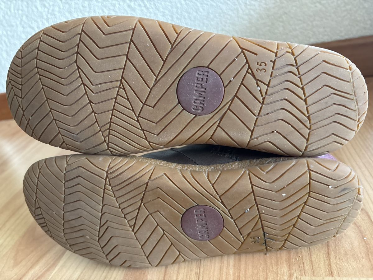Camper Chaussures filles: Braune Camper Lederstiefel, Grösse 35 – D'occasion à Zürich par divewhites01 4