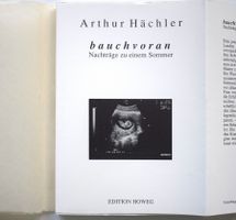 Arthur Hächler sign. bauchvoran Nachträge Sommer Howeg 1996