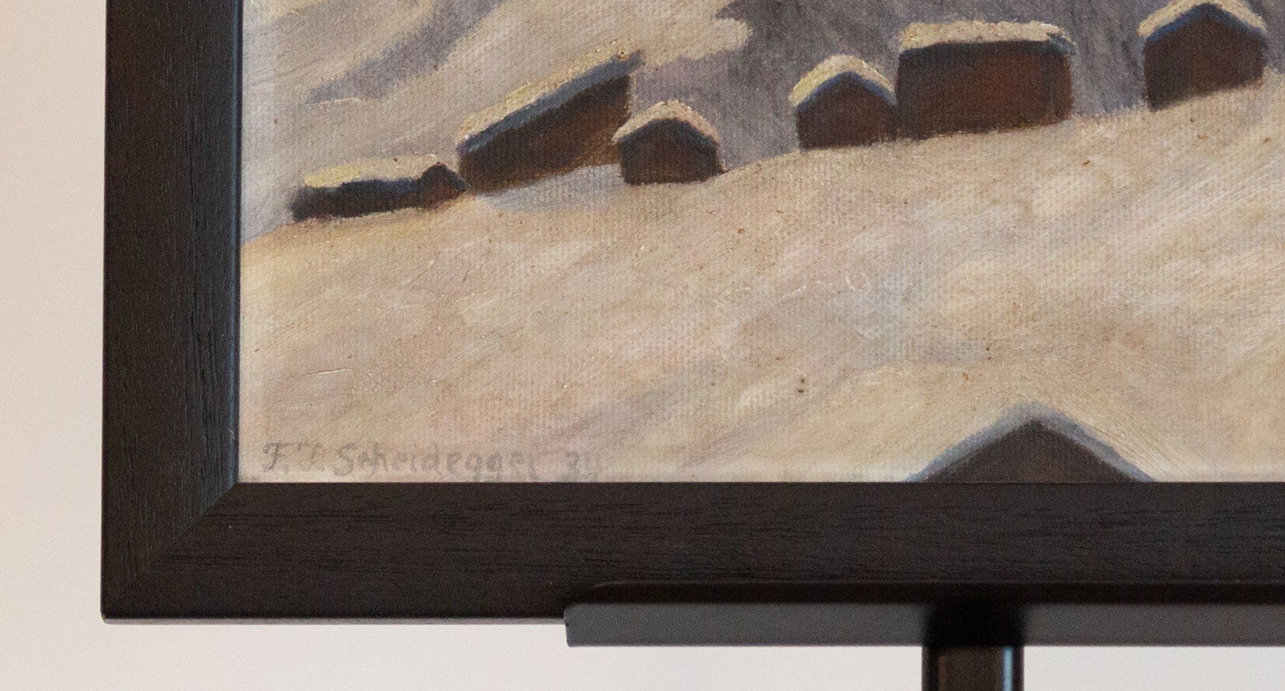 Dipinti: Scheidegger - Blick auf das Matterhorn (1934) – Usato da Basel venduto da bigmbh 2