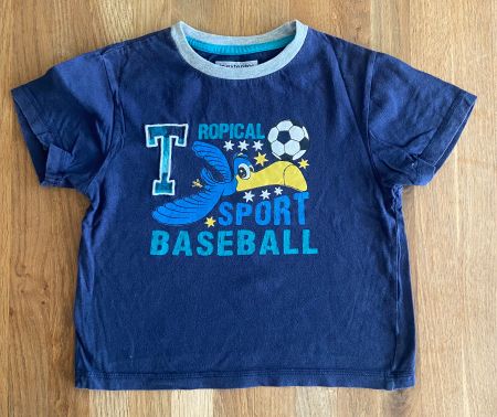 T-Shirt BASEBALL von IN EXTENSO, 98/104cm, 100% Baumwolle