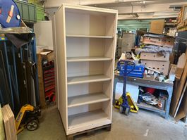 Lista Metallschrank mit 4 Schwerlast-Tablare 80x40x190cm