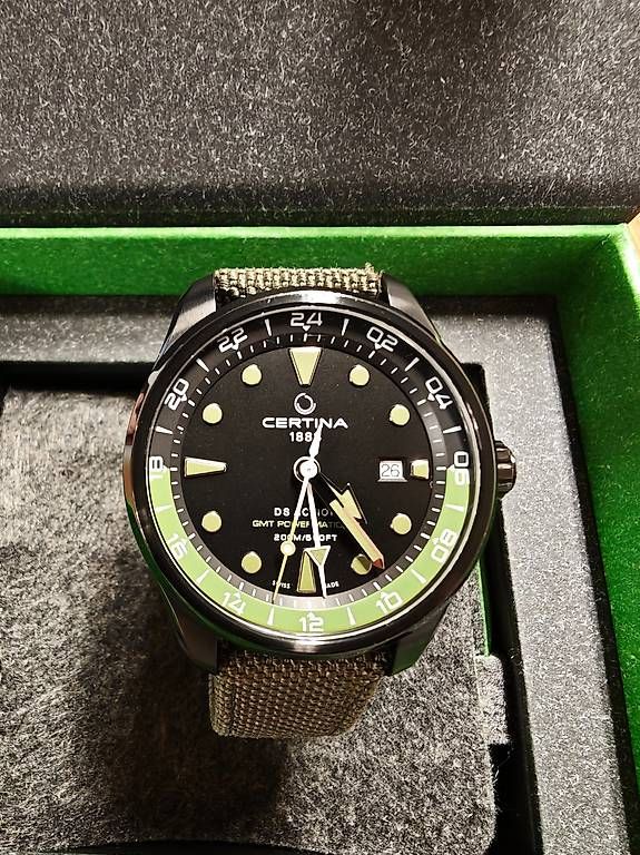 Certina Orologi: Certina DS Action GMT Powermatic 80 – Usato da St. Gallen venduto da Deki35