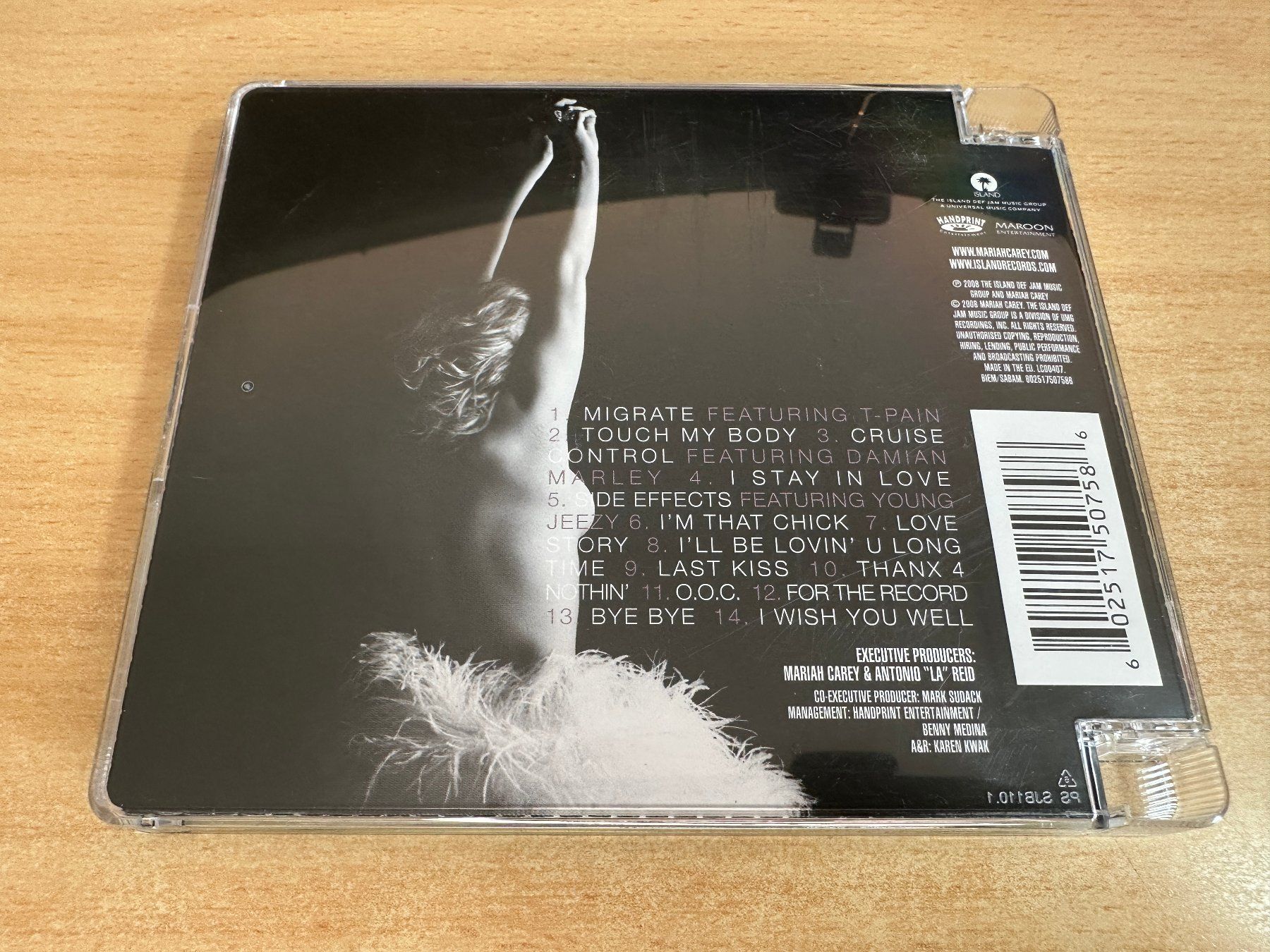 CD: P1 Mariah Carey – E=MC² – Usato da Rikon im Tösstal venduto da Alpenmutz 1