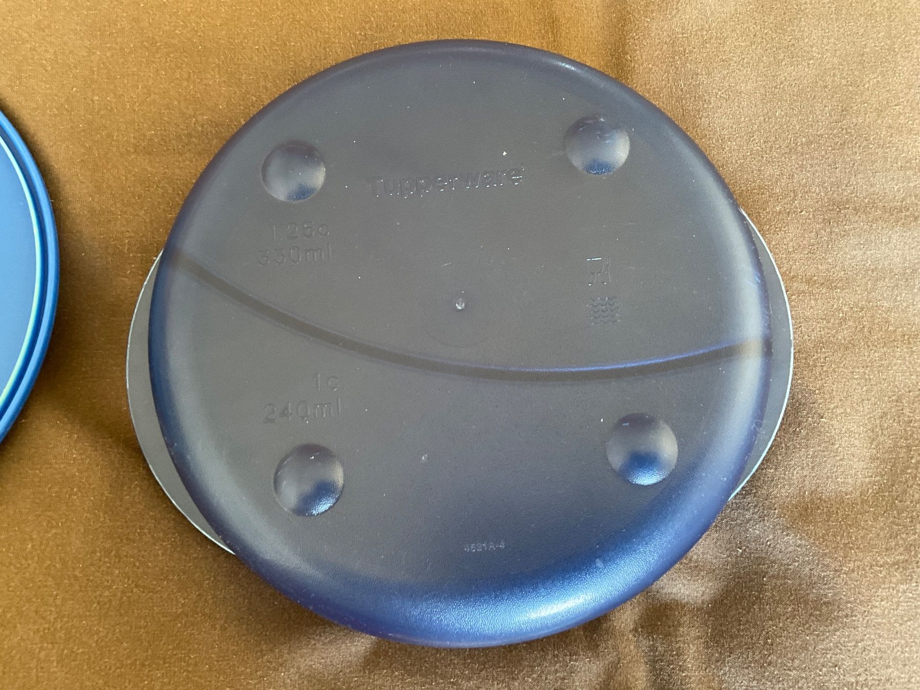 Tupperware Contenitori & Simili: Mikrowelle Behälter, blau, Tupperware, 20x5.8 cm,2-teilig – Usato da Regensdorf venduto da Polo101 2