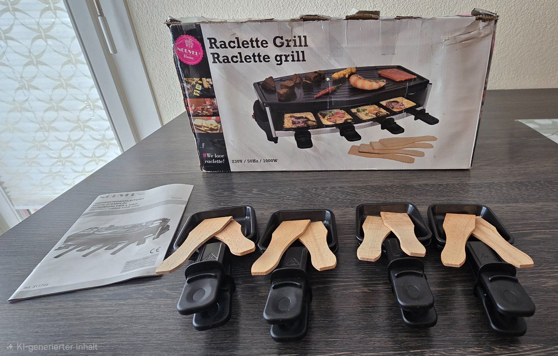 Appareils de cuisine: Racletteofen mit Grillplatte – D'occasion à Ruswil par DNAB 5