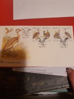 Enveloppe Premier Jour illustrée, oiseaux d'Afrique 1983