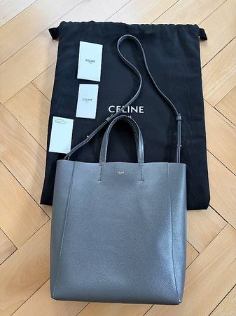 Celine Céline Tasche bag cabas vertical grey sac borsa
