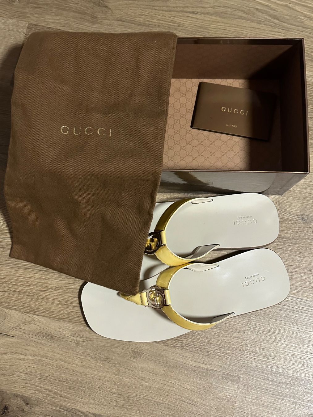 Gucci Chaussures femmes: GUCCI thong sandals / FlipFlops 38 – D'occasion à Burg AG par kam.uen 3
