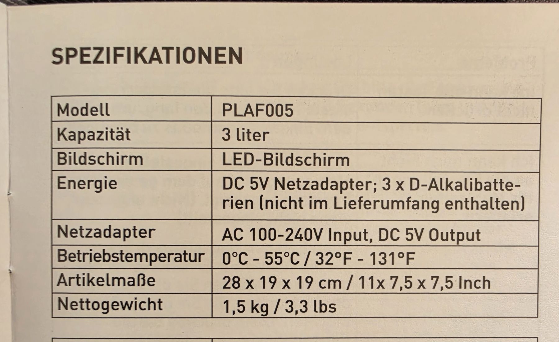 Nourriture: Futterautomat Petlibro PLAF005 3 Liter, schwarz – D'occasion à Kaltbrunn par Seasnake01 1