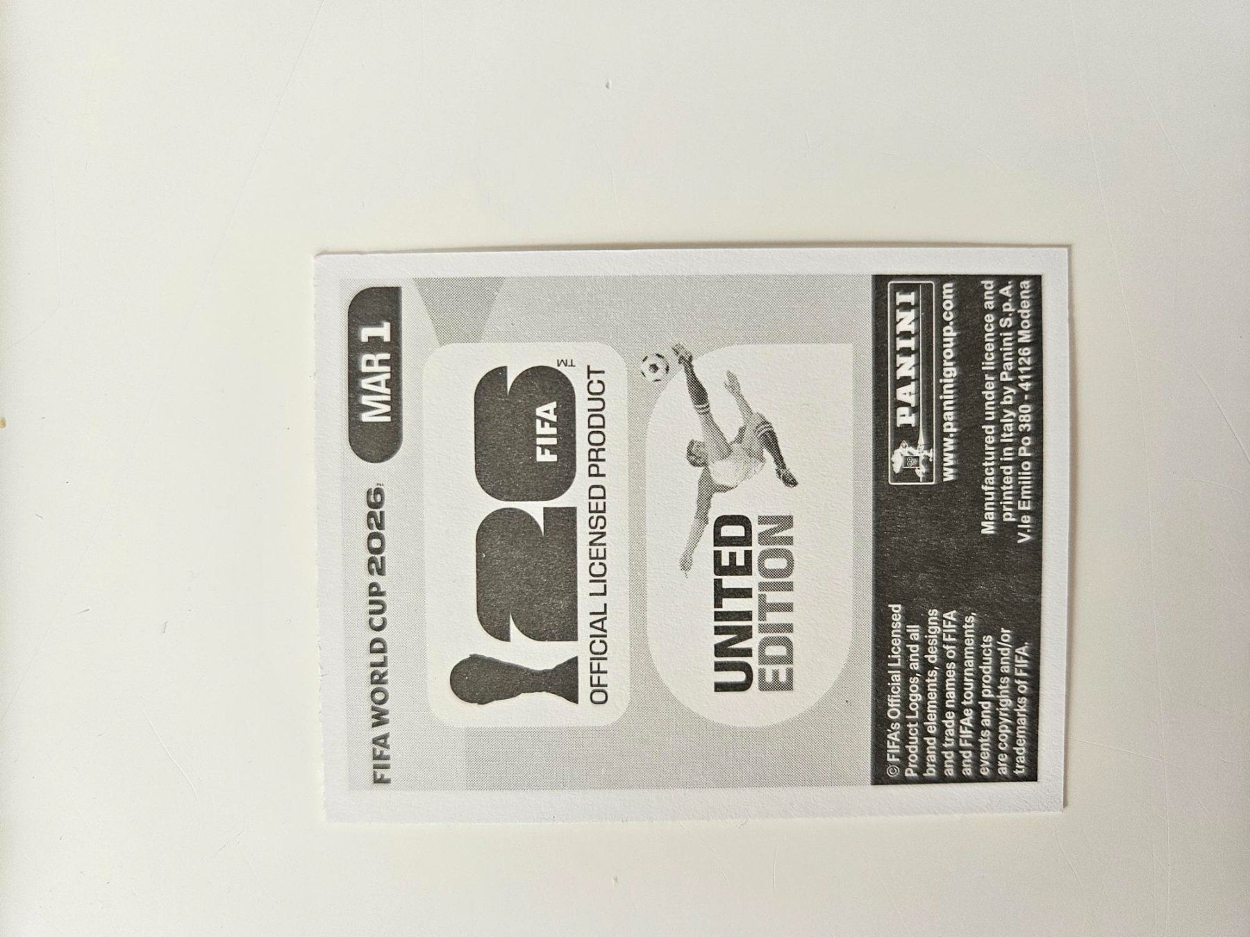 Panini : FIFA World Cup 2026 Sticker MAR1 Panini – Neu (gemäss Beschreibung) aus Thalwil von julia_jules 1