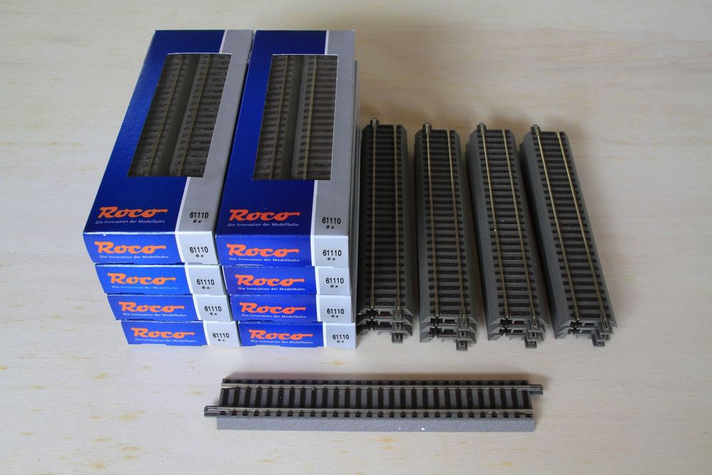 Roco 42506 Gerade G4 In Gleise