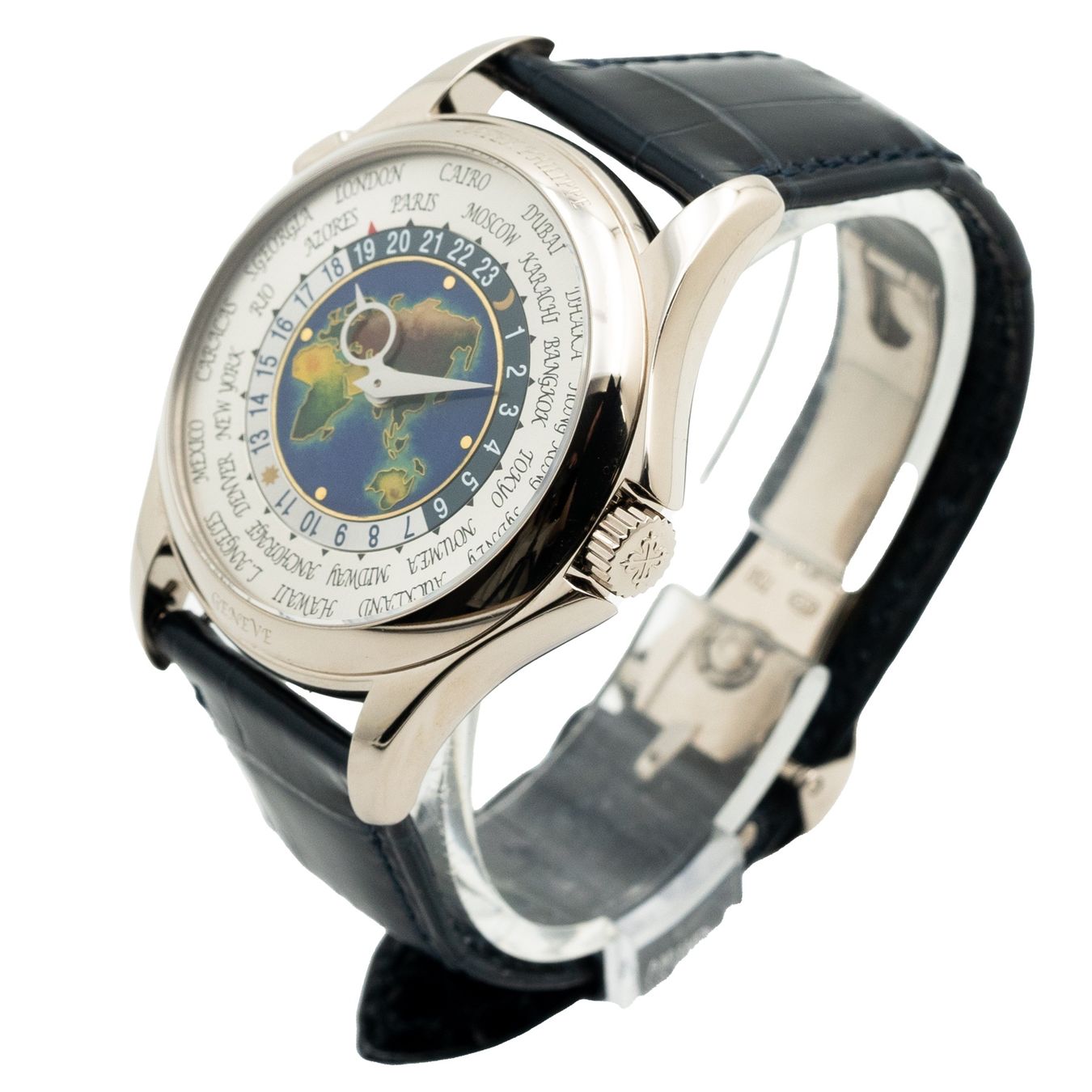 Patek Philippe Orologi: Patek Philippe World Time Unworn Full set – Nuovo e nell'imballaggio originale da Genève venduto da Swisstreasures-SA 2