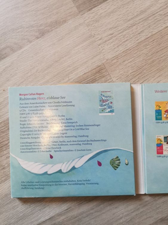 Hörbuch, Roman, Rubinrotes Herz, See Kaufen auf Ricardo