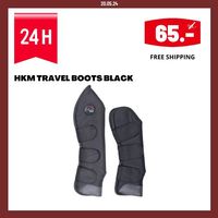 PHILI-RIDING Hkm Travel Boots Black