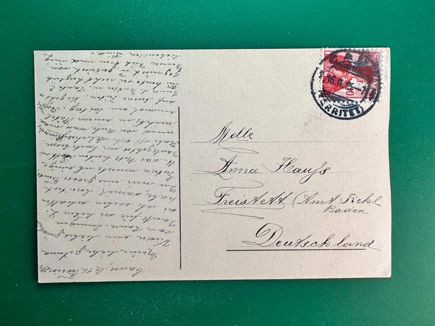 Cartoline postali: Caux - Cret d'y Bau – Usato da Steg VS venduto da danwer74 1