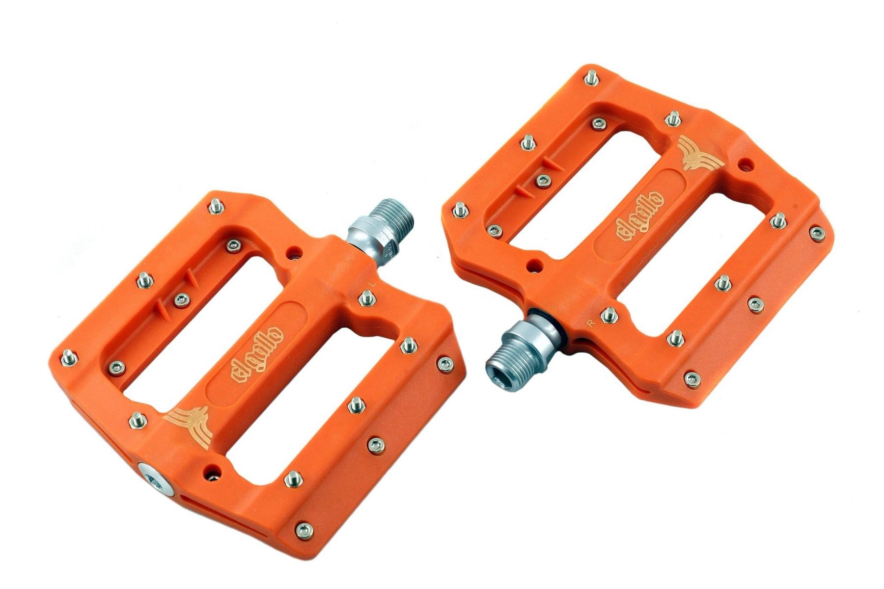 Ersatzteile: El Gallo, Pedale, 9/16" Gewinde, Orange – Neu (gemäss Beschreibung) aus Zwillikon von RasantShop