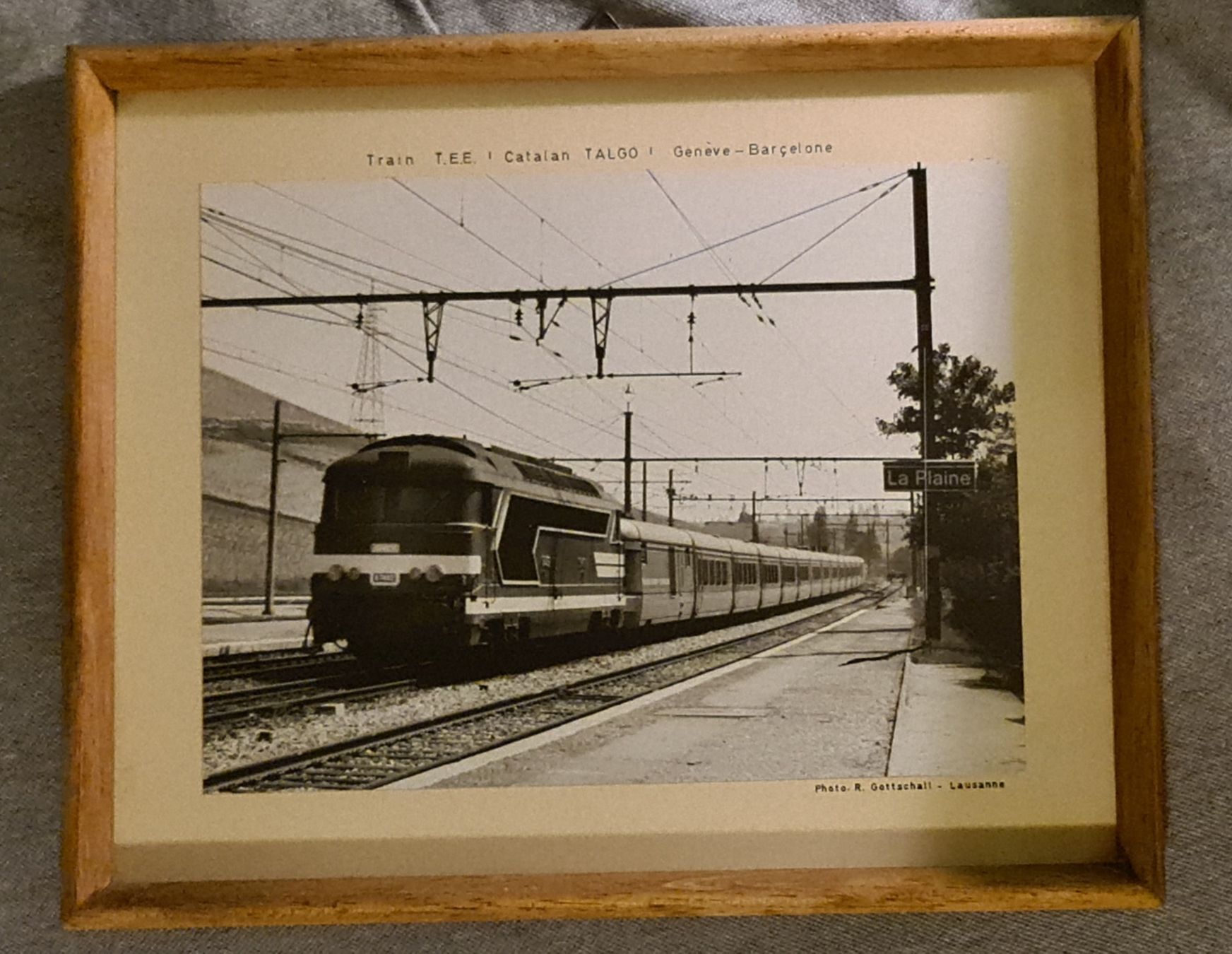 Foto & Immagini: ancienne photo / cadre / Talgo. – Usato da Cortaillod venduto da signep 4