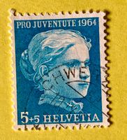 Nr.J 205 GESTEMPELT Mädchenbildnis 1964   