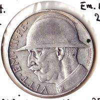 ITALIEN KÖNIG VITTORIO EMANUELE III 5 LIRE 1928 ANNO VI !!!!