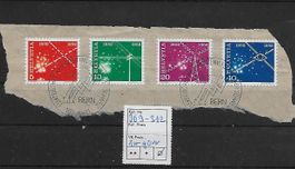 timbre 309 à 312 1er jour